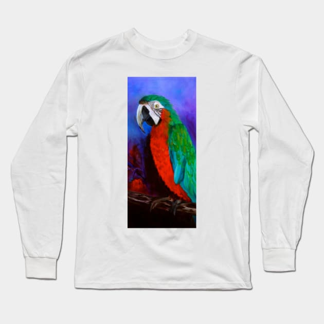 Macaw Long Sleeve T-Shirt by jennyleeandjim